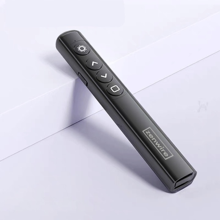 Wskaźnik Prezenter Laserowy Bezprzewodowy Pilot Laser USB do Prezentacji ZW