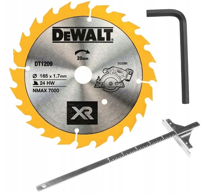 DEWALT DCS565NT Pilarka tarczowa 18V XR 165mm 20MM TSTAK BODY WALIZKA