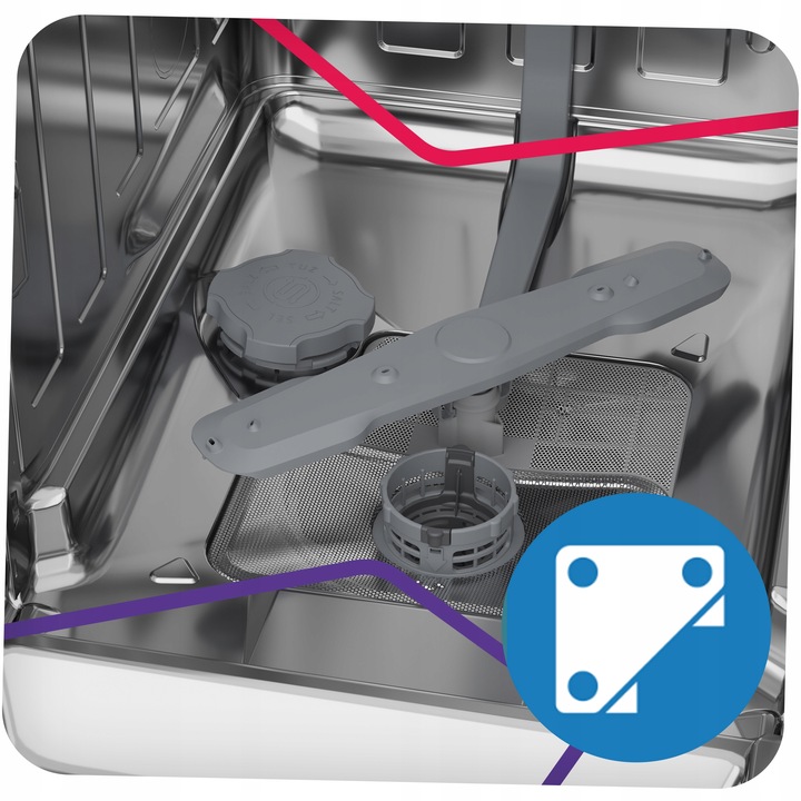 Zmywarka do zabudowy Beko 45cm 10kpl Quick&Shine 5 Programów