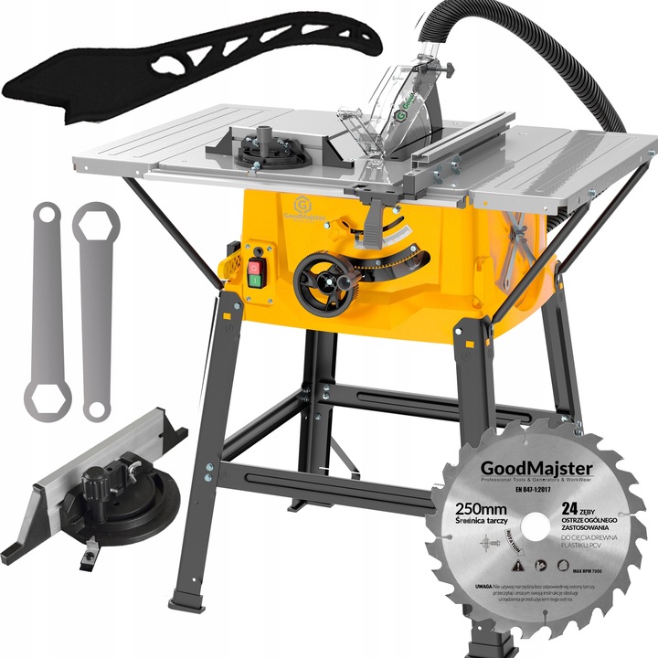PIŁA STOŁOWA KRAJZEGA PILARKA 3000W 250mm przecinarka do drewna