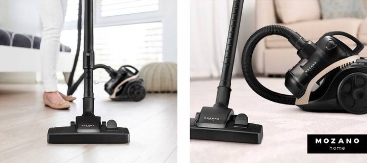 ODKURZACZ BEZWORKOWY 4000W CYKLONOWY TURBOSZCZOTKA FILTR HEPA 15w1 MOZANO