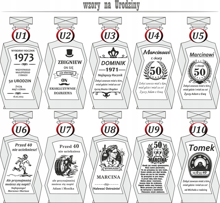 KARAFKA 6 SZKLANEK Z GRAWEREM DO WHISKY PREZENT