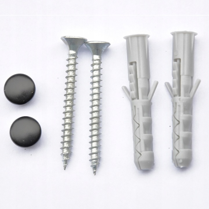 Wieszak wiszący na ubrania z półką 70 ścienny wyjątkowy, czarny