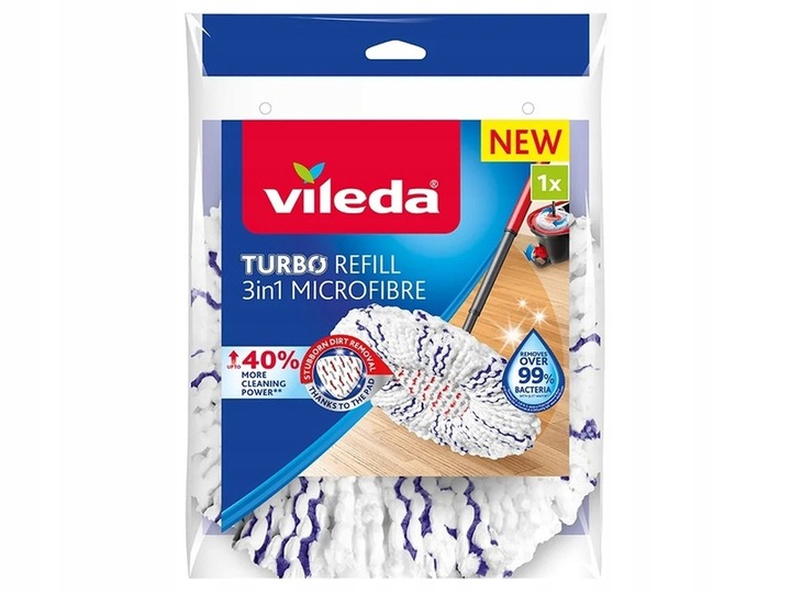Wkład do mopa VILEDA Turbo 3w1