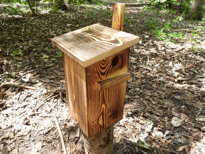 Budka dla wiewiórki Domek opalany