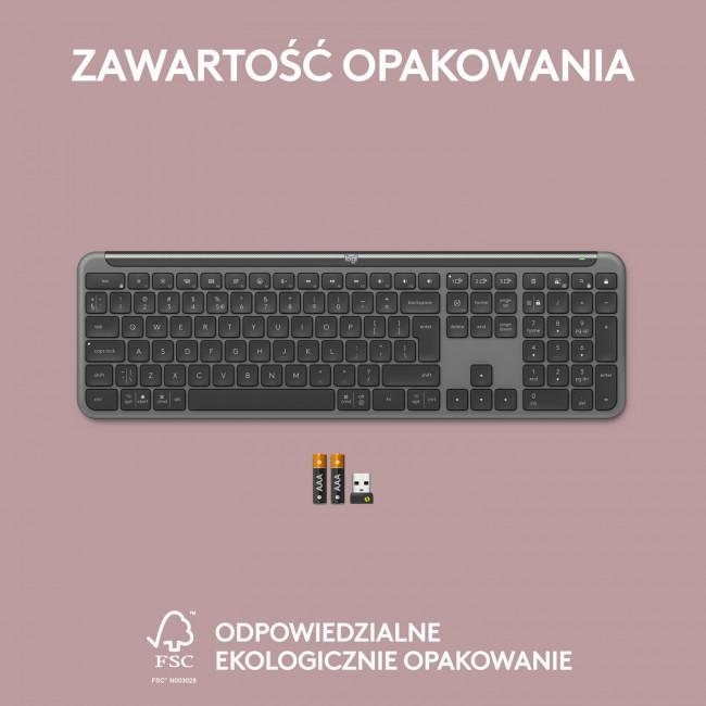 Klawiatura LOGITECH K950 Grafitowy