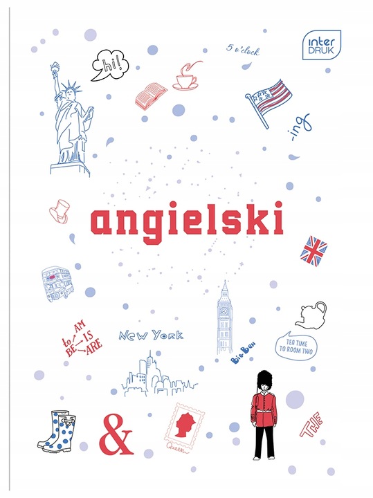 INTERDRUK Hybrid komplet zeszytów ze ściągą -10szt