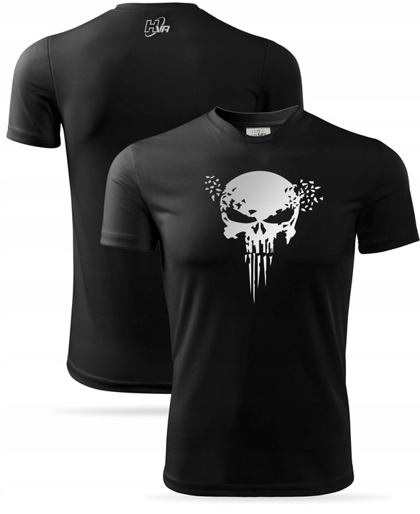 Koszulka termoaktywna z nadrukiem PUNISHER CZACHA