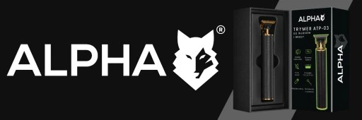 MASZYNKA TRYMER DO STRZYŻENIA GOLENIA WŁOSÓW BRODY ALPHA