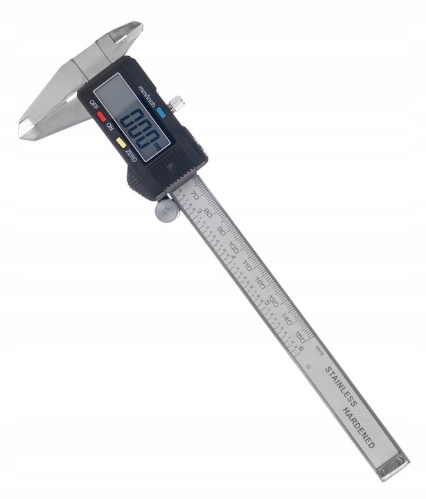 SUWMIARKA ELEKTRONICZNA LCD DWUSZCZĘKOWA 150MM