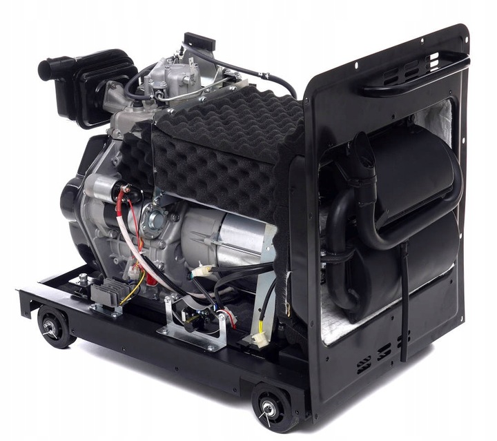 DIESEL AGREGAT PRĄDOTWÓRCZY 7350W JEDNOFAZOWY 230V