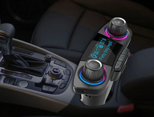 TRANSMITER FM BLUETOOTH 5.0 USB WIELOFUNKCYJNY 8w1