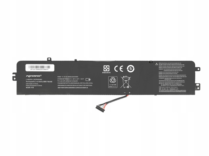 Bateria L14M3P24 do Lenovo Ideapad Y520-15IKBN 700-15ISK 17ISK R720-15IKB