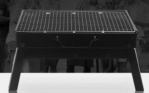 GRILL TURYSTYCZNY PRZENOŚNY WĘGLOWY SKŁADANY BBQ KEMPINGOWY WALIZKA