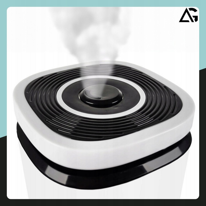 NAWILŻACZ POWIETRZA JONIZATOR AROMATERAPIA DYFUZOR TIMER PILOT + 12x