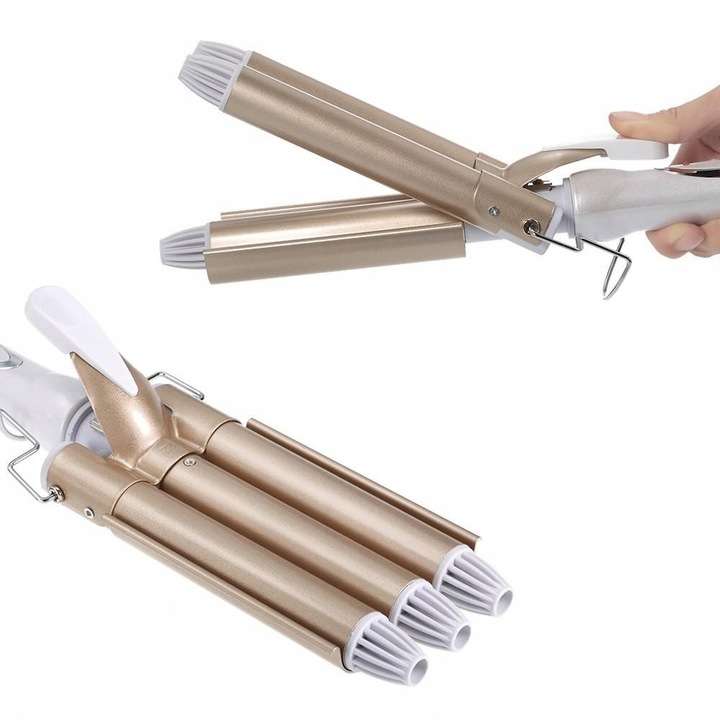 LOKÓWKA DO WŁOSÓW FALOWNICA DO WŁOSÓW KEMEI KM-1010 ZESTAW DO