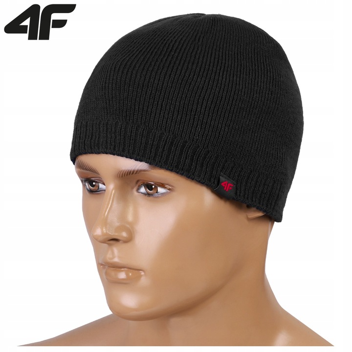 4F KOMPLET CZAPKA MĘSKA DAMSKA + KOMIN CHUSTA SZAL JESIENNY ZIMOWY