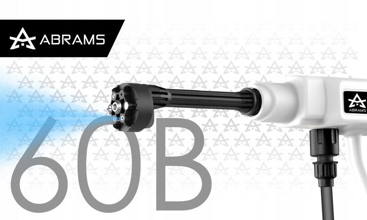 MYJKA CIŚNIENIOWA AKUMULATOROWA 60 BAR 2X AKU 21V 4AH MULTIFUNKCYJNA