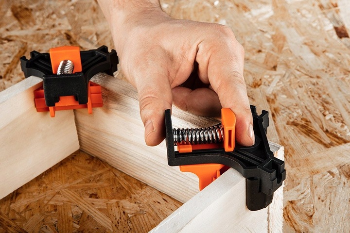 NEO ŚCISK KĄTOWY DO NAROŻNIKÓW DREWNA STOLARSKI ŚCISKI UCHWYT MEBLI