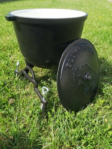 KOCIOŁEK ŻELIWNY EMALIOWANY BLUMMENFELD 10L