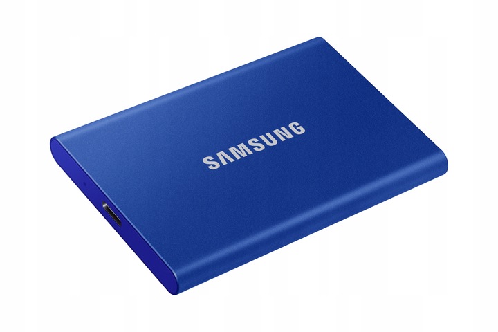 Dysk zewnętrzny Samsung SSD T7 Portable 1TB MU-PC1T0H/WW niebieski