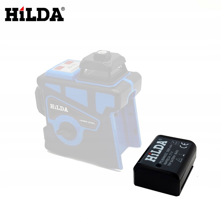 HILDA AKUMULATOR BATERIA DO POZIOMICY 3D 4D 5000 MAH 5 V SZEROKIE