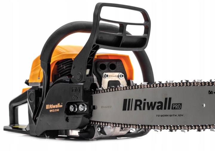 Mocna Piła Spalinowa Łańcuchowa Pilarka olej STIHL Zestaw Prowadnica Łańcuc