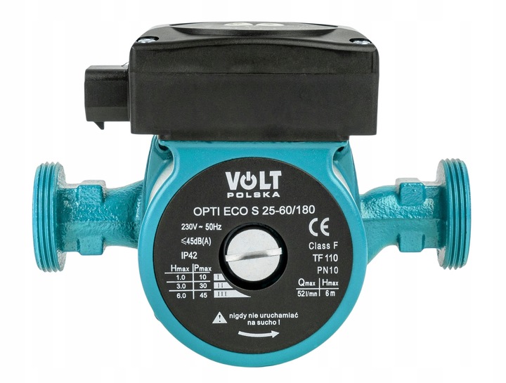 POMPA OBIEGOWA 25-60 180 CYRKULACYJNA DO PIECA CO KOTŁA ENERGOOSZCZĘDNA LCD