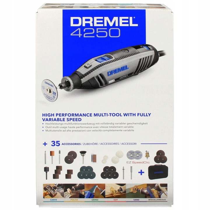 DREMEL 4250 35 AKCESORIÓW, TORBA