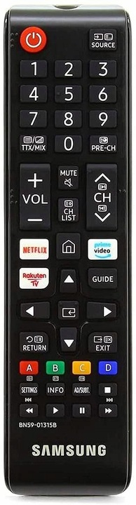 Oryg. pilot do TV Samsung Smart BN59-01315B Netflix, Prime, Rekutern