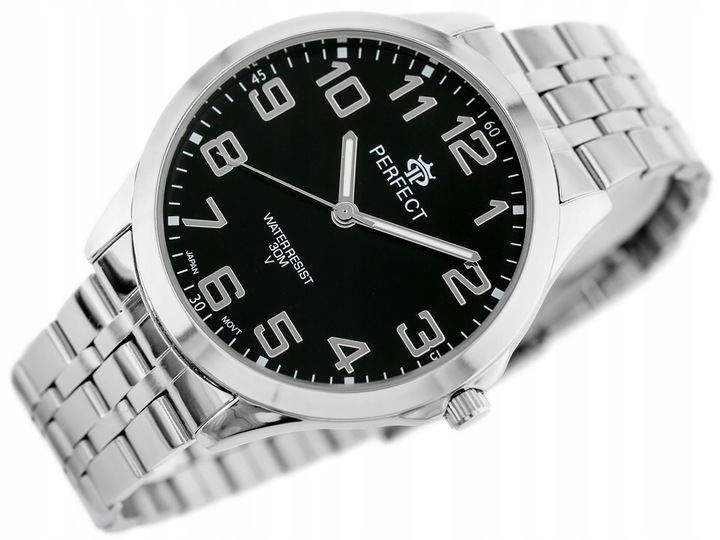 Zegarek Męski PERFECT RAGNAR duże cyfry KLASYK+PUDEŁKO