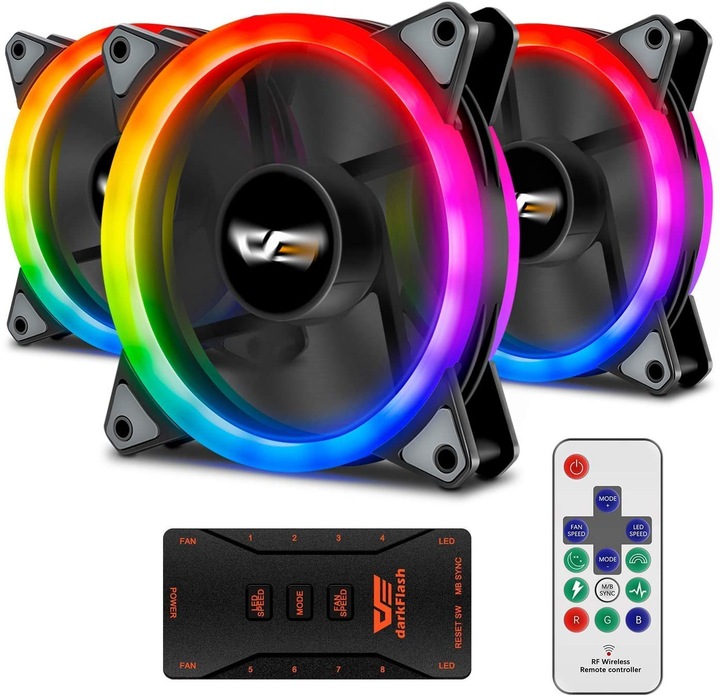 Wentylator DARKFLASH DR12 Pro ARGB