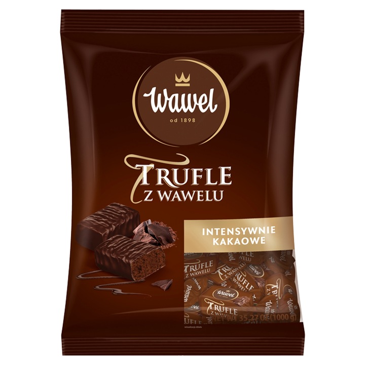 Cukierki Trufle w czekoladzie 1 kg 1000 g Wawel