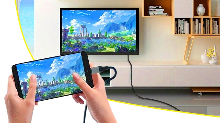 KABEL PRZEWÓD ADAPTER PRZEJŚCIÓWKA USB-C 3.1 TYP C DO HDMI 4K MHL 200cm