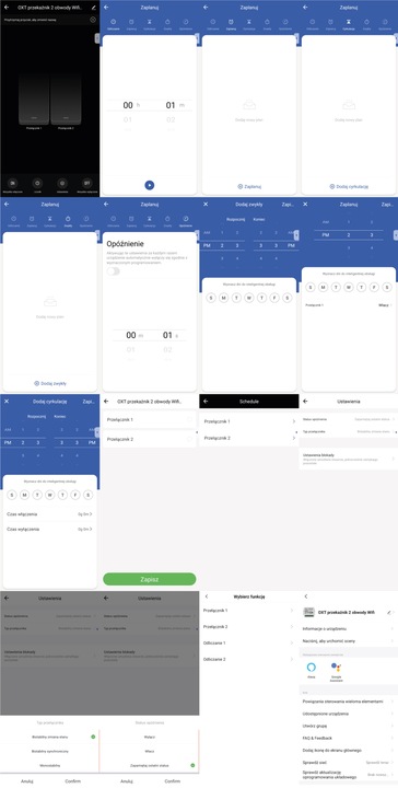 PRZEKAŹNIK BEZNAPIĘCIOWY TUYA WiFI INTELIGENTNY MODUŁ DOPUSZKOWY OXT