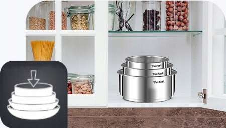 Patelnia głęboka TEFAL Ingenio Emotion 24cm L8973574