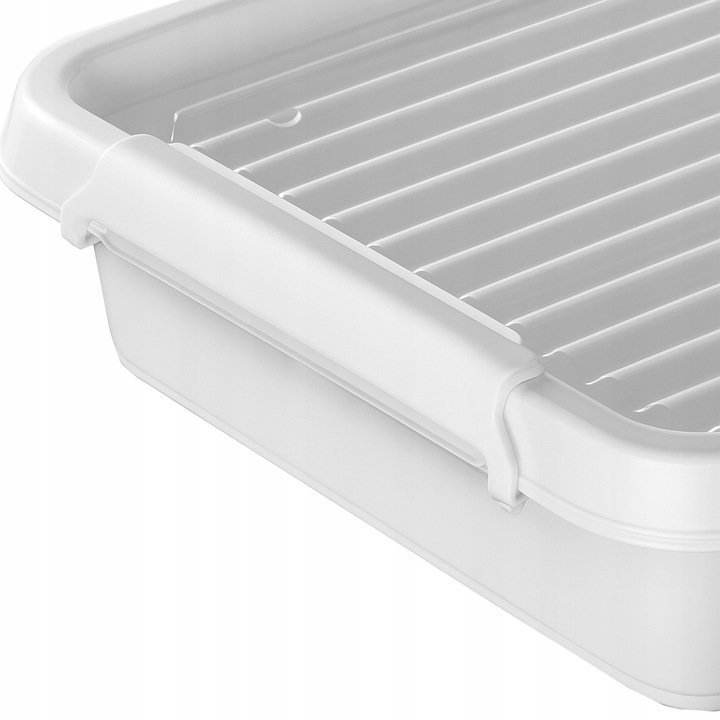 Pojemnik 40x30 z pokrywką do dojrzewania ciasta na pizzę gastronomiczny