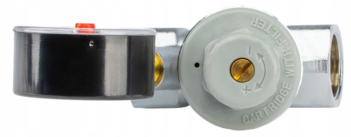 REDUKTOR CIŚNIENIA WODY Z MANOMETREM 3/4'' DN20 REGULATOR 1,5-6,5 BAR