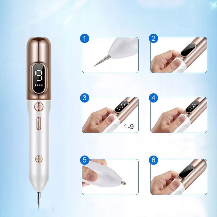 PIÓRO DO LASER USUWANIA ZNAMION PLAZMOWE DO USUWANIA BRODAWEK PIEPRZYK