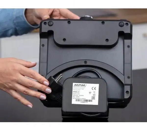 Gofrownica MPM MGO-41/C 1600 W czarny