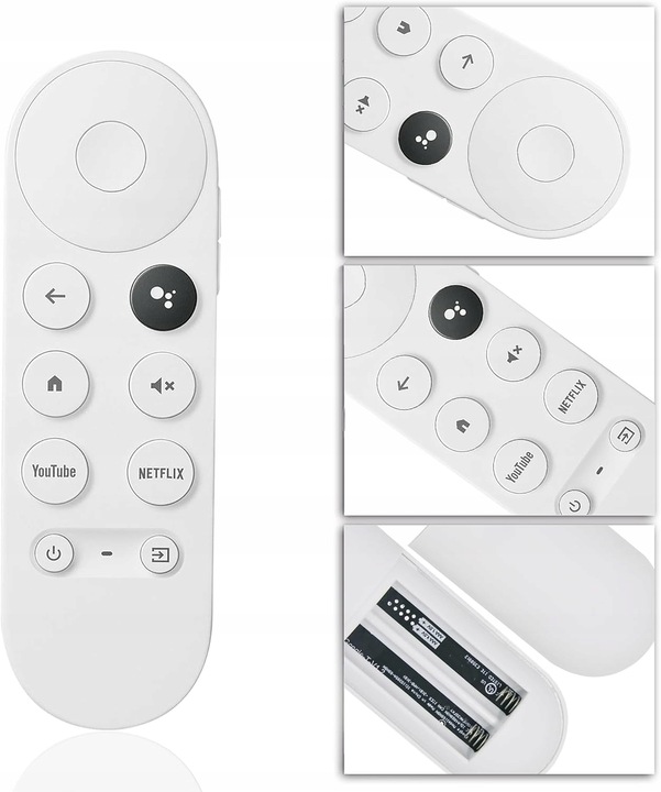 PILOT GOOGLE TV 4K CHROMECAST ASYSTENT GOOGLE YOUTUBE NETFLIX