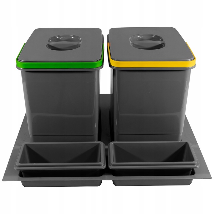 Kosz Segregator na śmieci MULTINO 60 2x15 L - 2 pojemniki