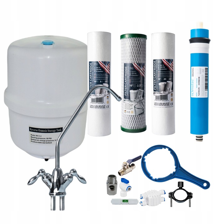 Filtr do wody Green Filter RO6 Odwrócona Osmoza 6 stopni Mineralizator