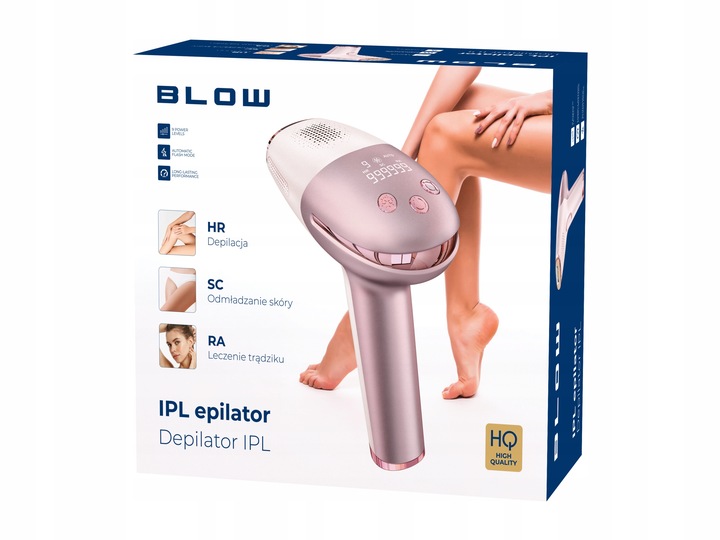DEPILATOR LASEROWY IPL DO WŁOSÓW TWARZY CIAŁA BIKINI DEPILACJA