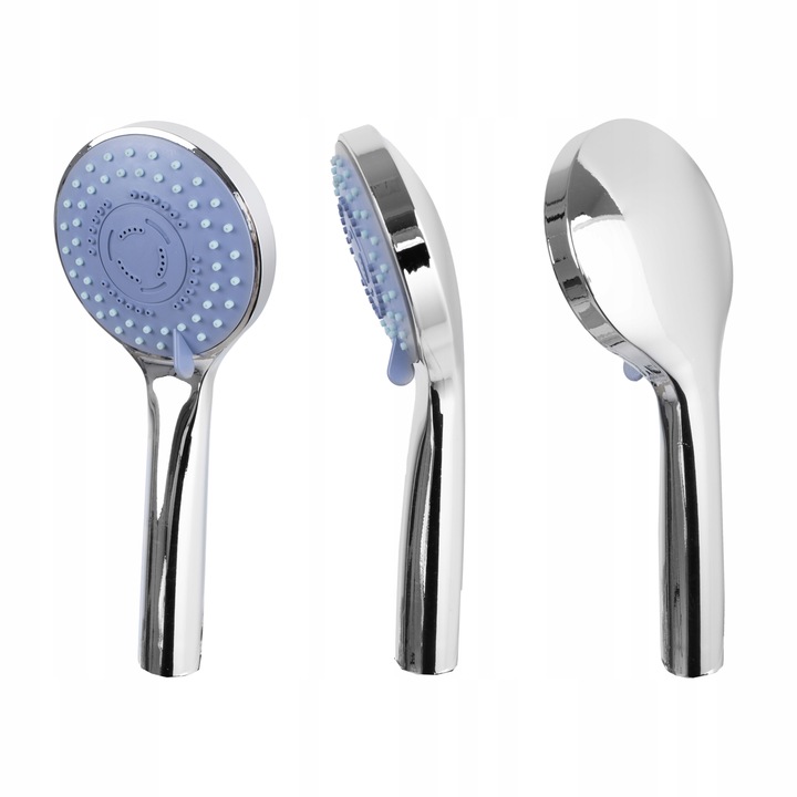 Bateria wannowa z prysznicem chrom zestaw wannowo prysznicowy ze