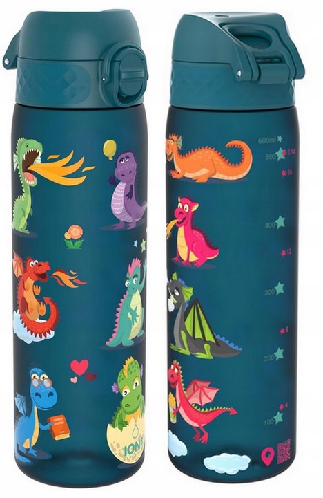 ION8 Dziecięcy bidon butelka na wodę szkoła przedszkole 500ml mix wzorów