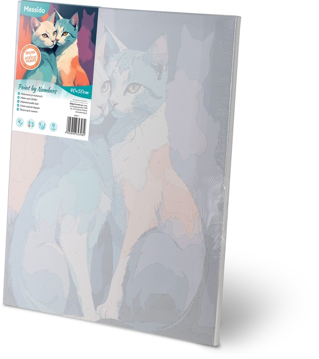 Obrazy do malowania po numerach malowanie po numerach 40x50cm na ramie