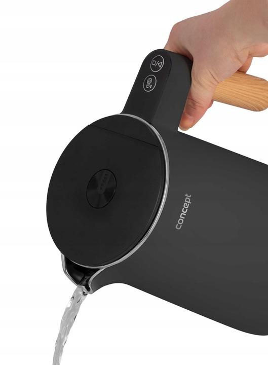 Czajnik elektryczny double wall 1,5 l antracyt Salt & Pepper RK3302