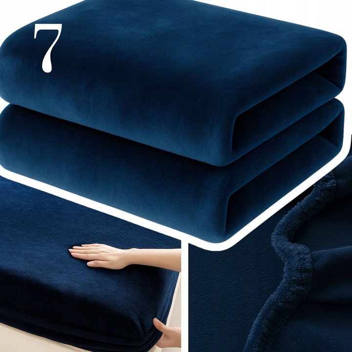 PRZEŚCIERADŁO Z GUMKĄ 200x220 PLUSZOWE POLAROWE MIŚ MIĘKKIE CIEPŁE KOLORY