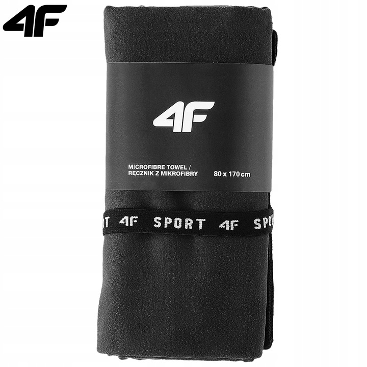 Ręcznik szybkoschnący 4F U039 170x80cm z mikrofibry na plaże basen chłonny
